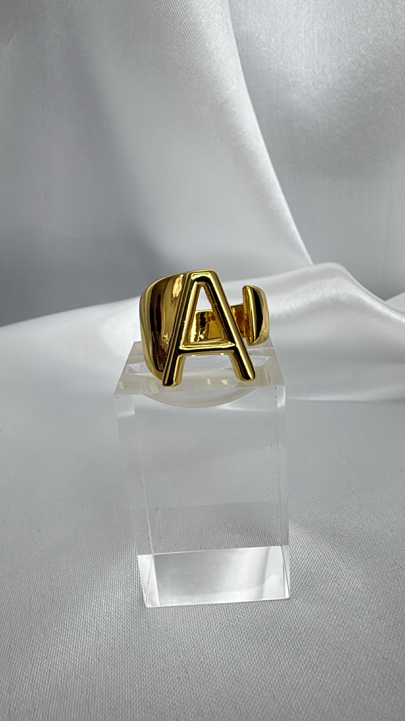 Anel A Regulável Dourado