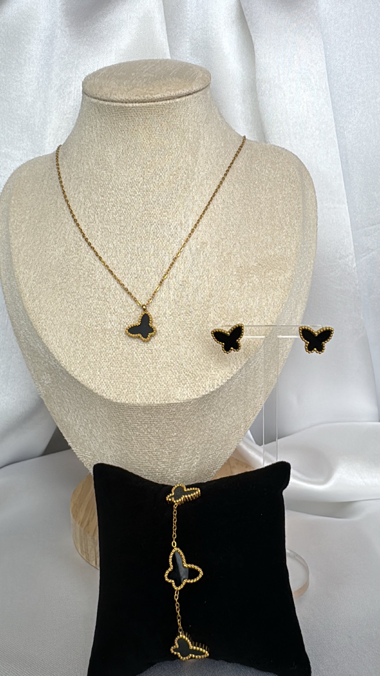 Conjunto Borboleta Black