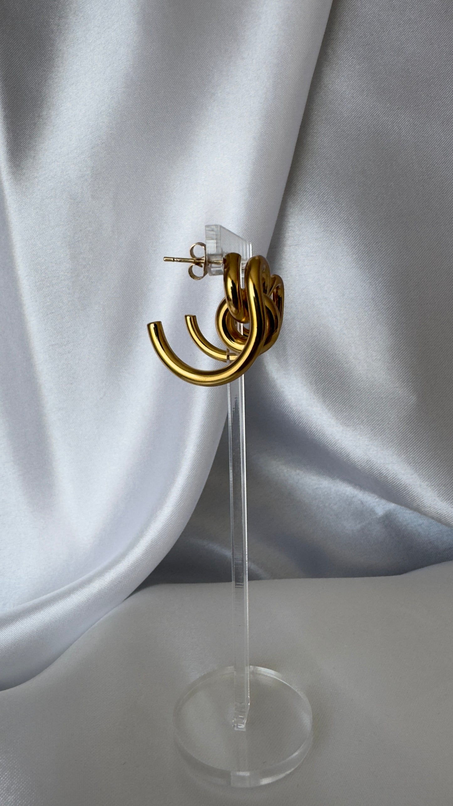 Brinco Elos Dourados