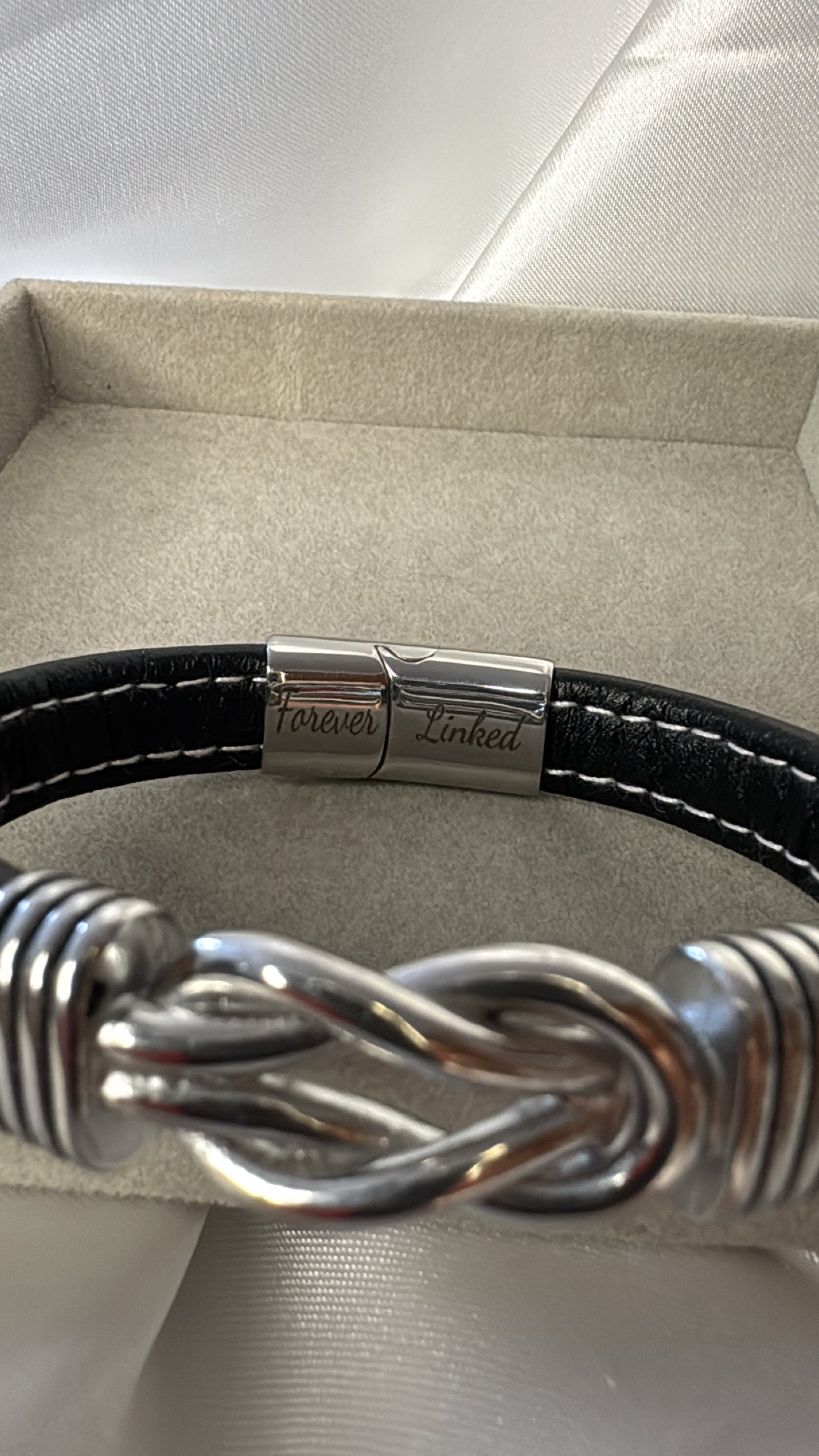 Pulseira Masculina 21cm ( Forever Linked)