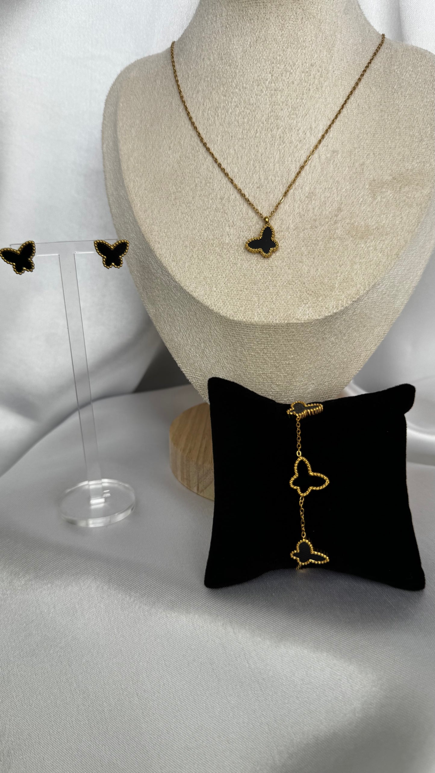 Conjunto Borboleta Black