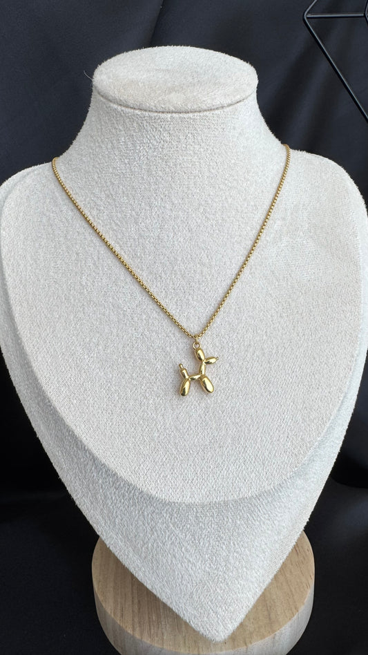 Colar Bexiga em Aço