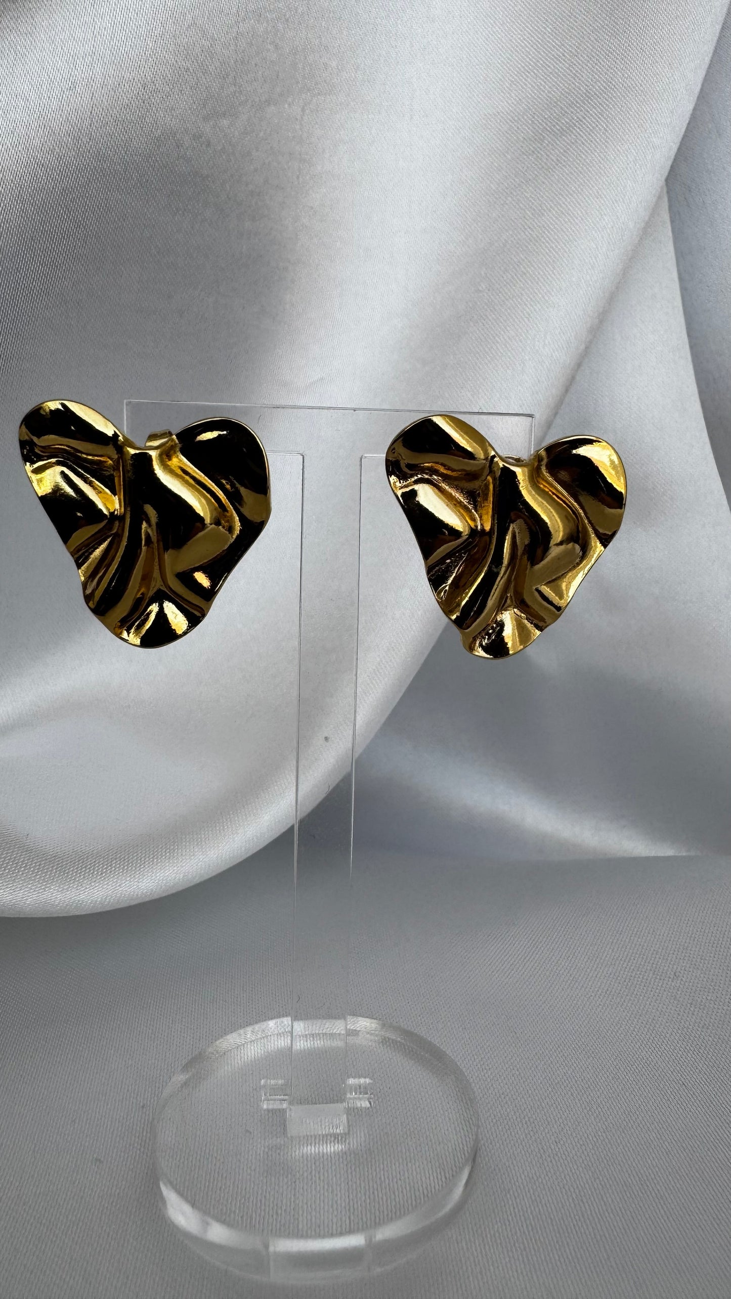 Brinco Coração Orgânico