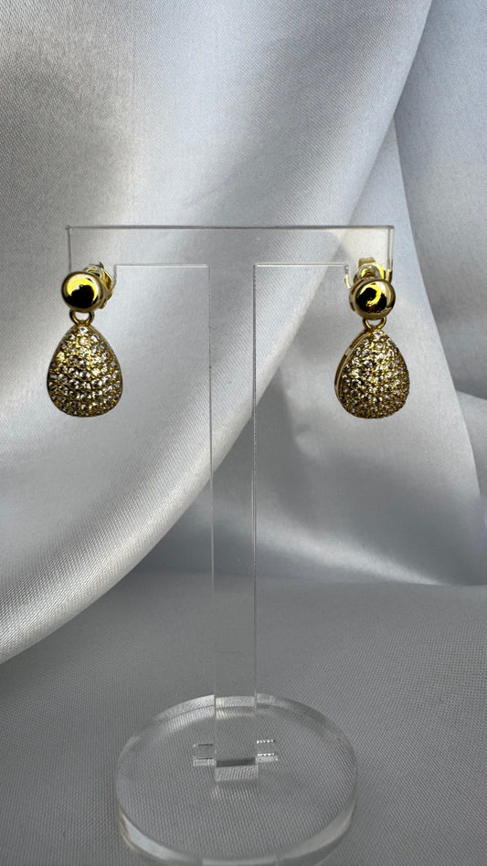 Brinco Gota Cravejada