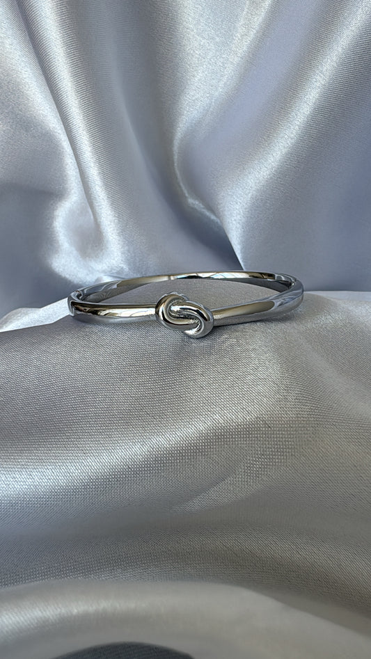 Bracelete Nó Prata