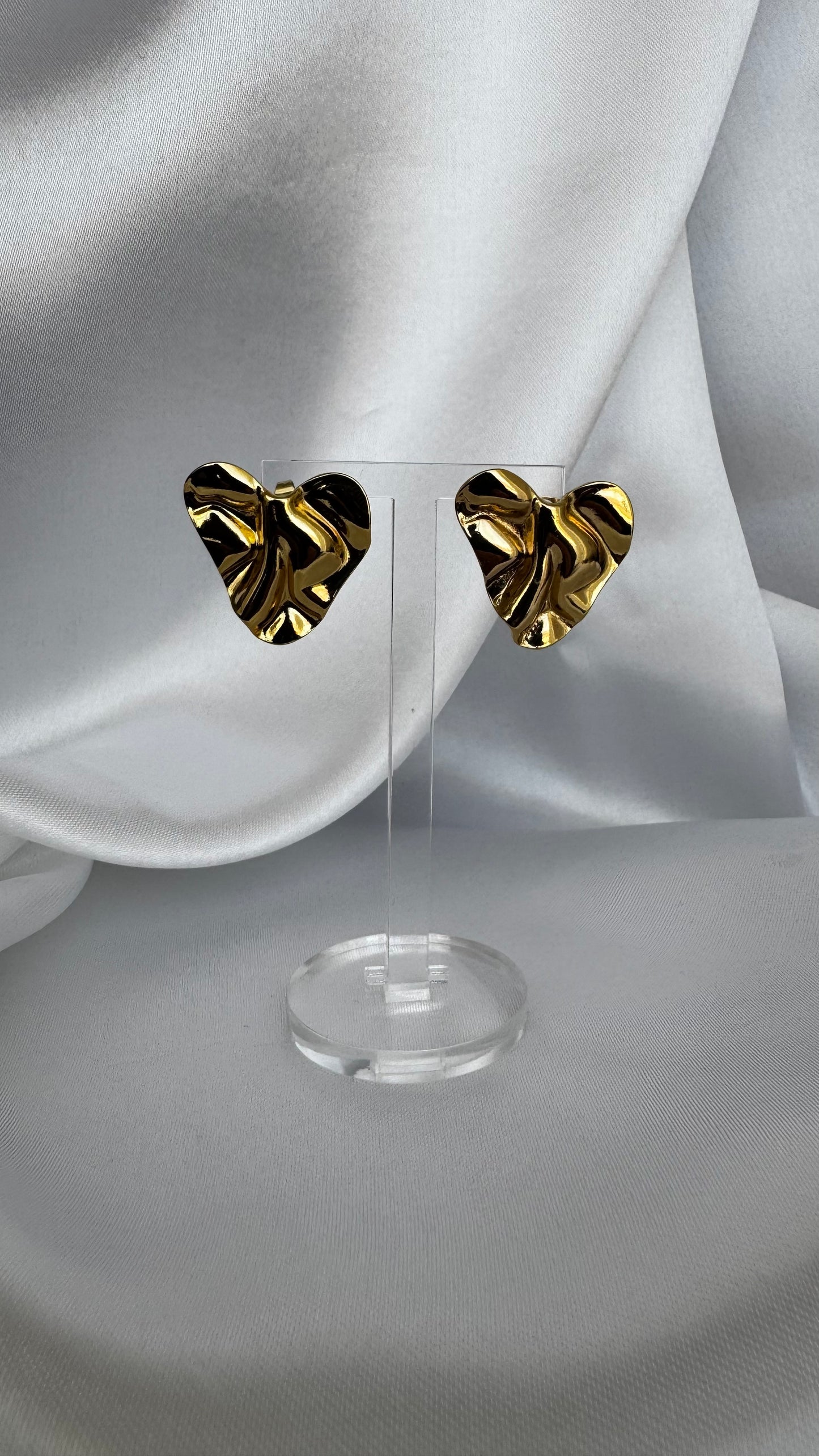 Brinco Coração Orgânico