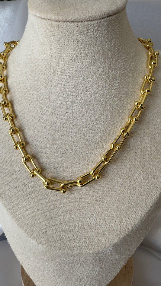 Colar Elos Insp. Dourado