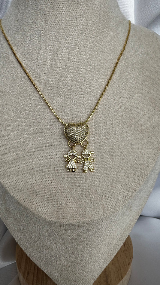 Colar Filhos 2 crianças